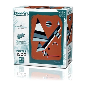 KS Games Gris 1500 Parça Puzzle Wassily Kandinsky