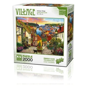 KS Games Harbour Village 2000 Parça Puzzle
