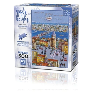 KS Games Iconic Galata 500 Parça Puzzle