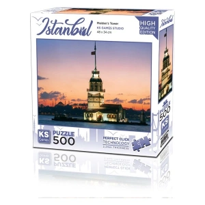KS Games Kız Kulesi 500 Parça Puzzle