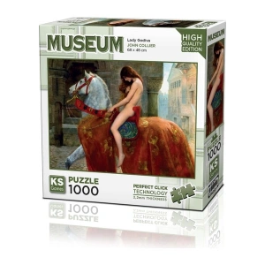 KS Games Lady Godiva 1000 Parça Puzzle