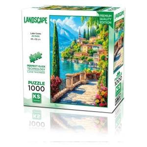 Ks Games Lake Como 1000 Parça Puzzle