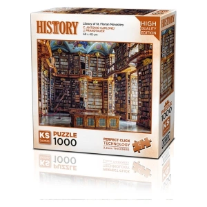 KS Games Library Of St. Florian Monastery 1000 Parça Puzzle