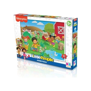 Ks Games Little People 50 Parça Puzzle