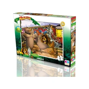 Ks Games Madagascar 50 Parça Puzzle