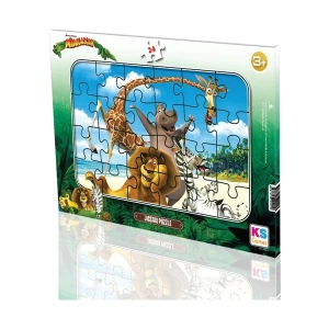 Ks Games Madagascar Frame Puzzle Model 2