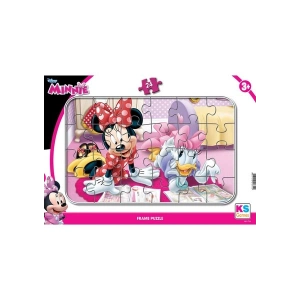 KS Games Minnie Mouse Frame Puzzle 24Lü MIN-704