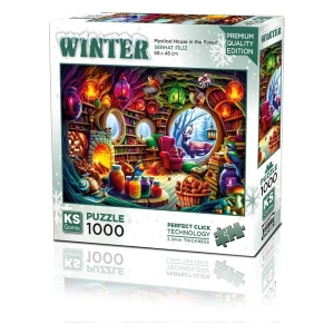 Ks Games Mystical House In The Forest 1000 Parça Puzzle
