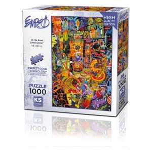 KS Games On The Road 1000 Parça Puzzle