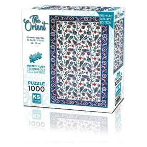 Ks Games Ottoman Tulip Tiles 1000 Parça Puzzle
