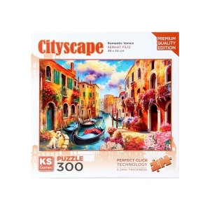 Ks Games Romantic Venice Puzzle 300 Parça