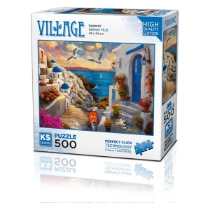 KS Games Santorini 500 Parça Puzzle
