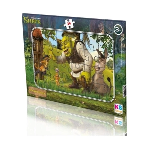 Ks Games Shrek Frame Puzzle 24 Parça Model-2