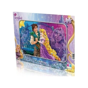 KS Games Tangled Disney Frame Puzzle 24Lü TG-704
