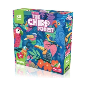 KS Games The Chirp Forest Pre School Puzzle 24 Parça