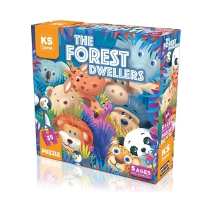 KS Games The Forest Dwellers 35 Parça Puzzle