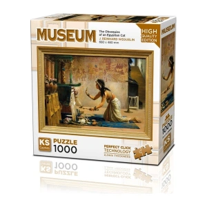 KS Games The Obsequies Of An Egyptian Cat 1000 Parça Puzzle