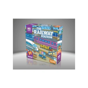 KS Games The Railway Station Pre School Puzzle 35 Parça