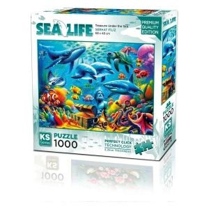 Ks Games Treasure Under The Sea 1000 Parça Puzzle