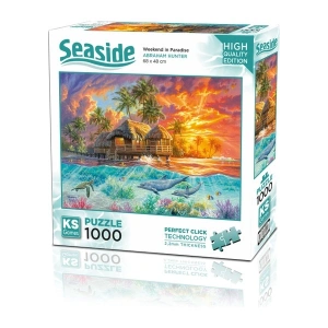 KS Games Weekend In Paradise 1000 Parça Puzzle