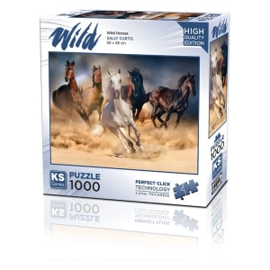 KS Games Wild Horses 1000 Parça Puzzle