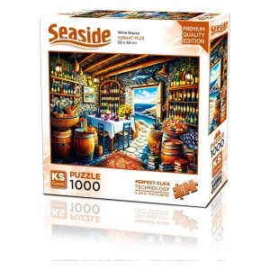 Ks Games Wine House 1000 Parça Puzzle