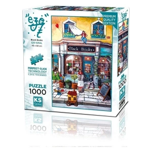 Ks Puzzle 20852 Puzzle 1000 Black Books