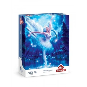 Kuğu Gölü Balesi Temalı 1000 Parça Puzzle, Eğlenceli Zaman