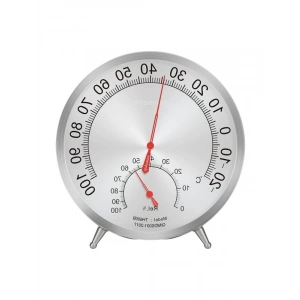 Kullanışlı Siyah Termometre ve Higrometre