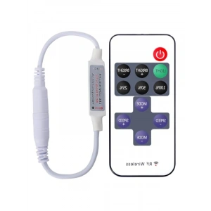 Kumandalı Şerit LED Dimmer Kontrol Cihazı, 12 Amper