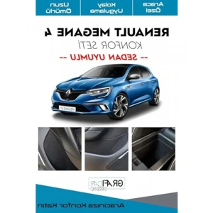 Kumaş Kaplama Konfor Seti, Renault Megane 4 Uyumlu