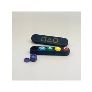 Kumlu Taş Oyun Seti - 5 Taş Oyunu