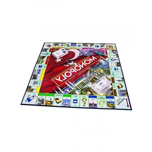 Kutu Monopoly Oyunu, 8 Yaş ve Üstü için Eğlenceli Aile Oyunu