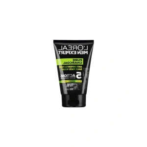 LOreal Paris Men Expert Pure Charcoal Cilt Problemlerine Karşı Savaşan Yüz Yıkama Jeli 100 ml