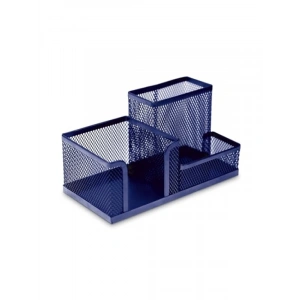 Lacivert Perfore Masa Organizeri