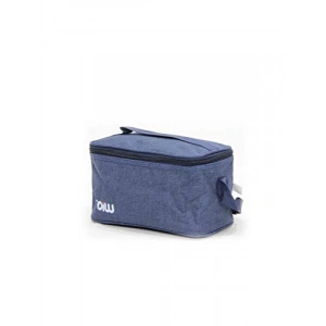 Lacivert Termoslu Beslenme Çantası - Dikdörtgen