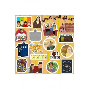 Laptop ve Telefonlar için Eğlenceli Sticker Seti