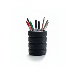 Lastik Şeklinde Kalem Tutucu, Pratik Masa Üstü Organizer