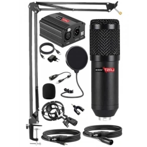 Lastvoice BM800YP Youtuber Mikrofon Phantom Stand Filtre 7.1 Seti