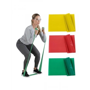 Lateks İçermeyen Egzersiz Bantları, Fizyoterapi ve Pilates İçin