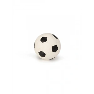 Lateks Sarı/Siyah 10,5 cm Köpek Topu