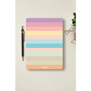 LE COLOR Numaralı Planlayıcı Blok Pastel