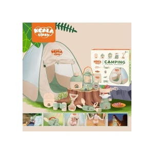 Learning Fun 13 Parça Işıklı Çadırlı Kamp Eşyaları Seti Oyuncak Oyun Seti Çocuk Oyun Çadırı