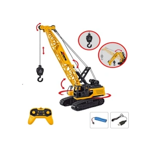 Learning Fun 2.4ghz Rc Vinç Metal Alaşım 8ch Uzaktan Kumandalı Oyuncak Vinç