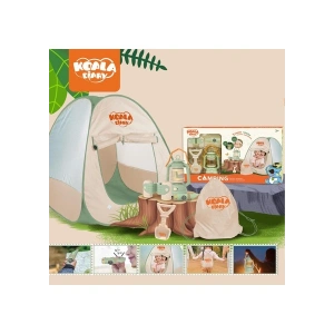 Learning Fun 6 Parçalı Işıklı Çadırlı Kamp Eşyaları Seti Oyuncak Oyun Seti Çocuk Oyun Çadırı