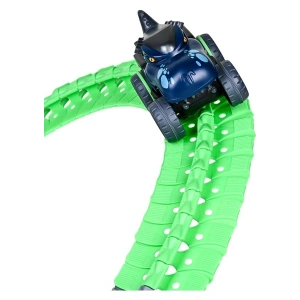 Learning Fun DIY Dino Track Esnek Raylı 138 Parça Yarış Pisti Pilli Arabalı