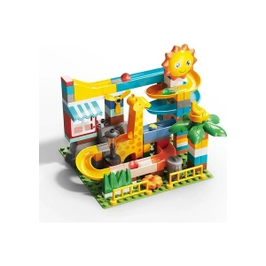 Learning Fun Marble Run Blok Yapı Seti 100 Parça - Zürafa
