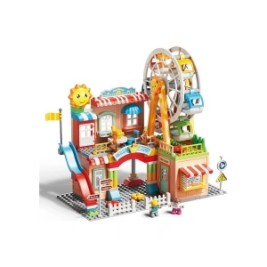 Learning Fun Marble Run Blok Yapı Seti 194 Parça - Dönme Dolap Macerası