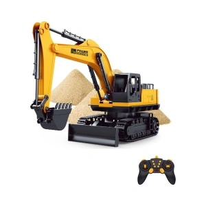 Learning Fun Uzaktan Kumandalı Şarjlı Excavator 1:12 360° Rotasyon Full Fonksiyon 43 cm