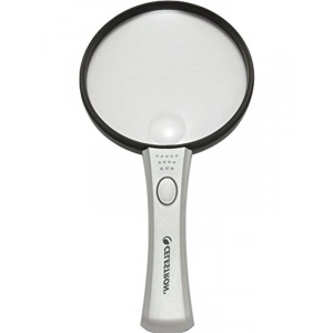 LED Işıklı 2X4 Büyüteç Kullanım Kolaylığı Sağlar